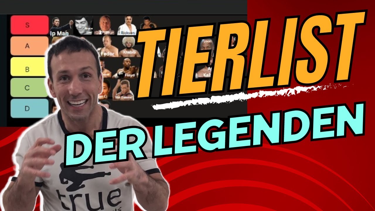 ➡ Martial Arts Tierlist: Bruce Lee 🔥 Conor McGregor 🕺 & die Gracies 🥋