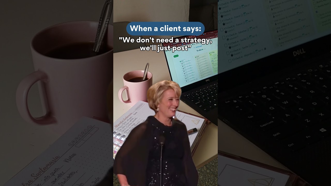 Without strategy, you're just filling space. Separate chaos from conversion. 