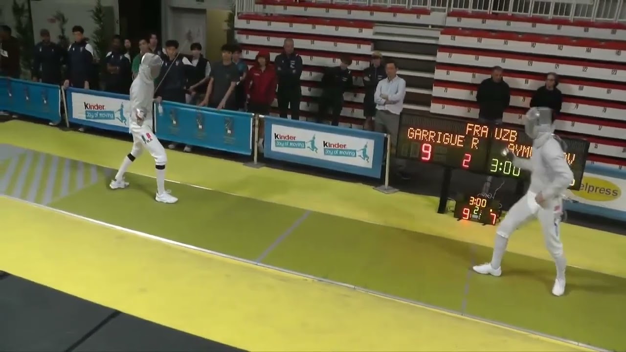 Luxardo World Cup 2025 SMS - L64 - Remi Garrigue FRA v Musa Aymuratov UZB