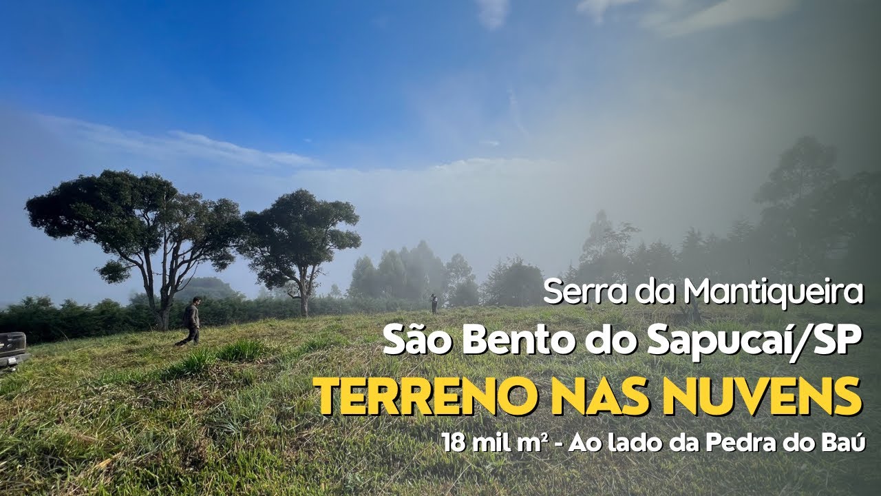 Terreno à venda nas nuvens - São Bento do Sapucaí - Serra da Mantiqueira
