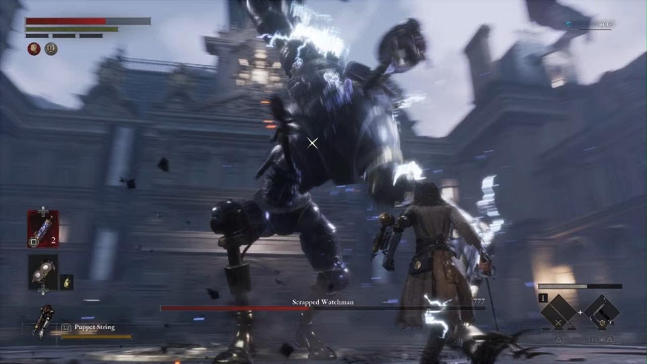 Lies of P - Scrapped Watchman Boss fight on PS5