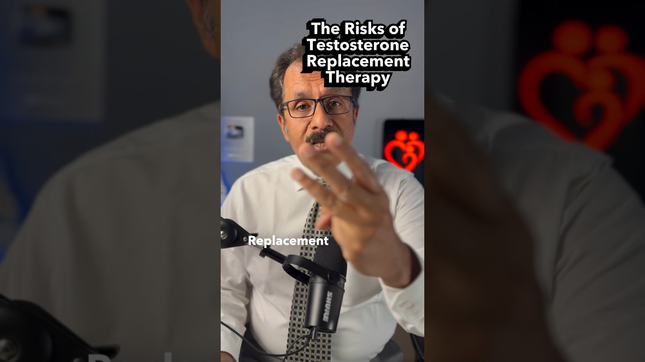The Risks of Testosterone Replacement Therapy#drsuniljindal
