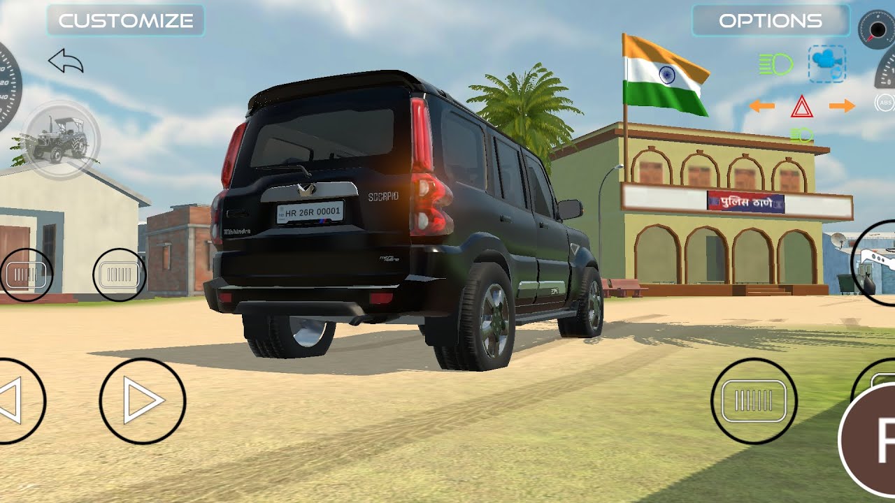 Mahindra Scorpio car game play #mahindratharstuntwali #games 