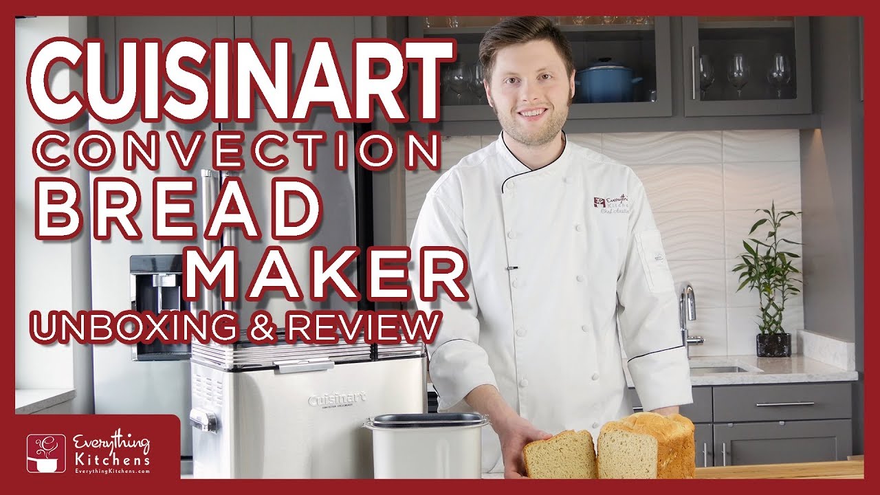 Распаковка и обзор хлебопечки Cuisinart весом 2 фунта с конвекцией