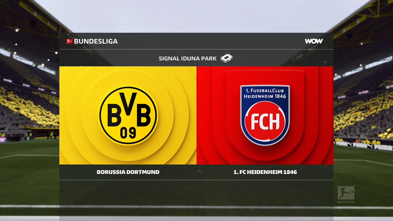 Borussia Dortmund vs Heidenheim