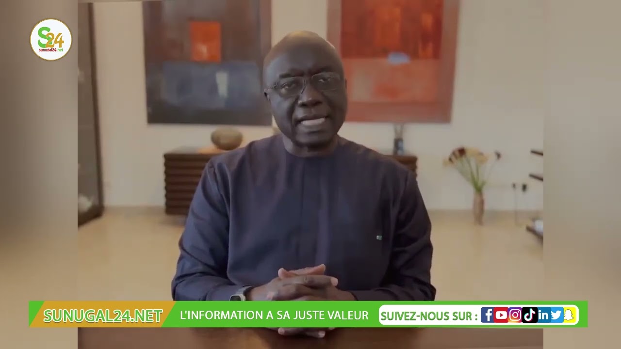 Urgent: situation politique du pays, affaire Barth et Sonko, Idy brise le silence