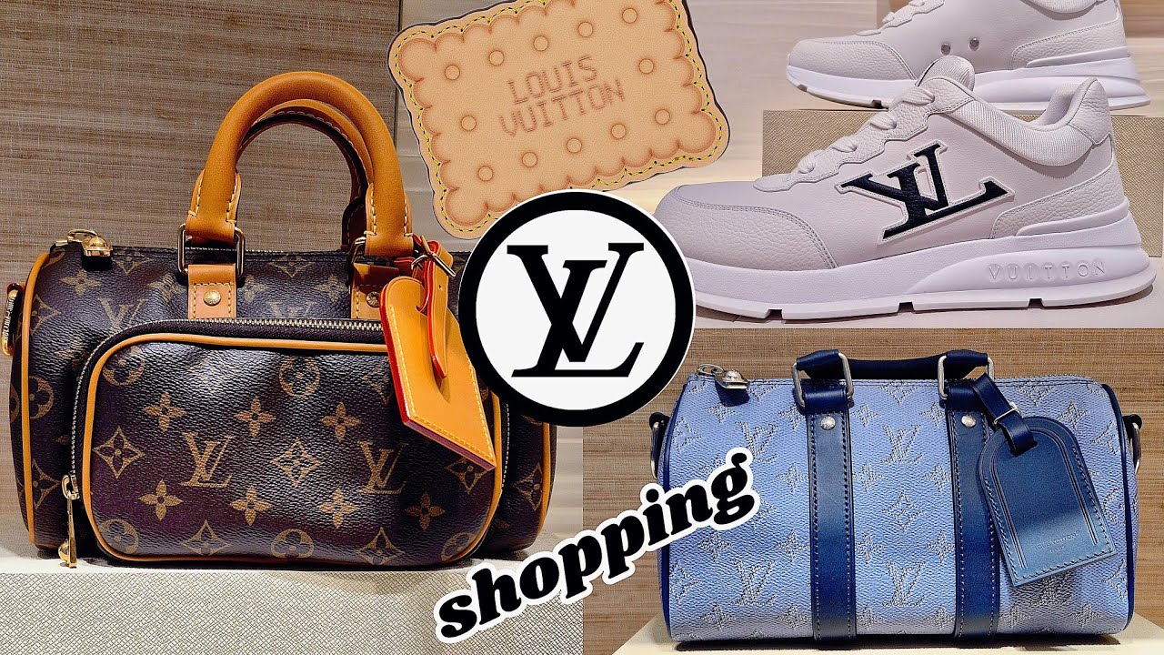 what's NEW at men's LV?🥮 LV KEEPALL 25 CARGO MONOGRAM ARCHIVE 🥮 LV CLASSIC SNEAKER 🥮LV BISCUIT CHARM