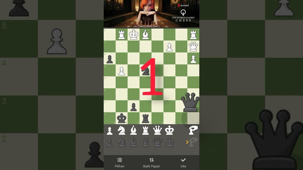 #25 Problem Catur 2 Langkah Mati #catur #permainancatur #tekatekicatur #tebakancatur #chesspuzzle