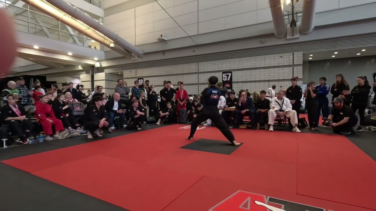 Joey Peckum ATA Martial Arts XMA Form (2025 Fall Nationals)