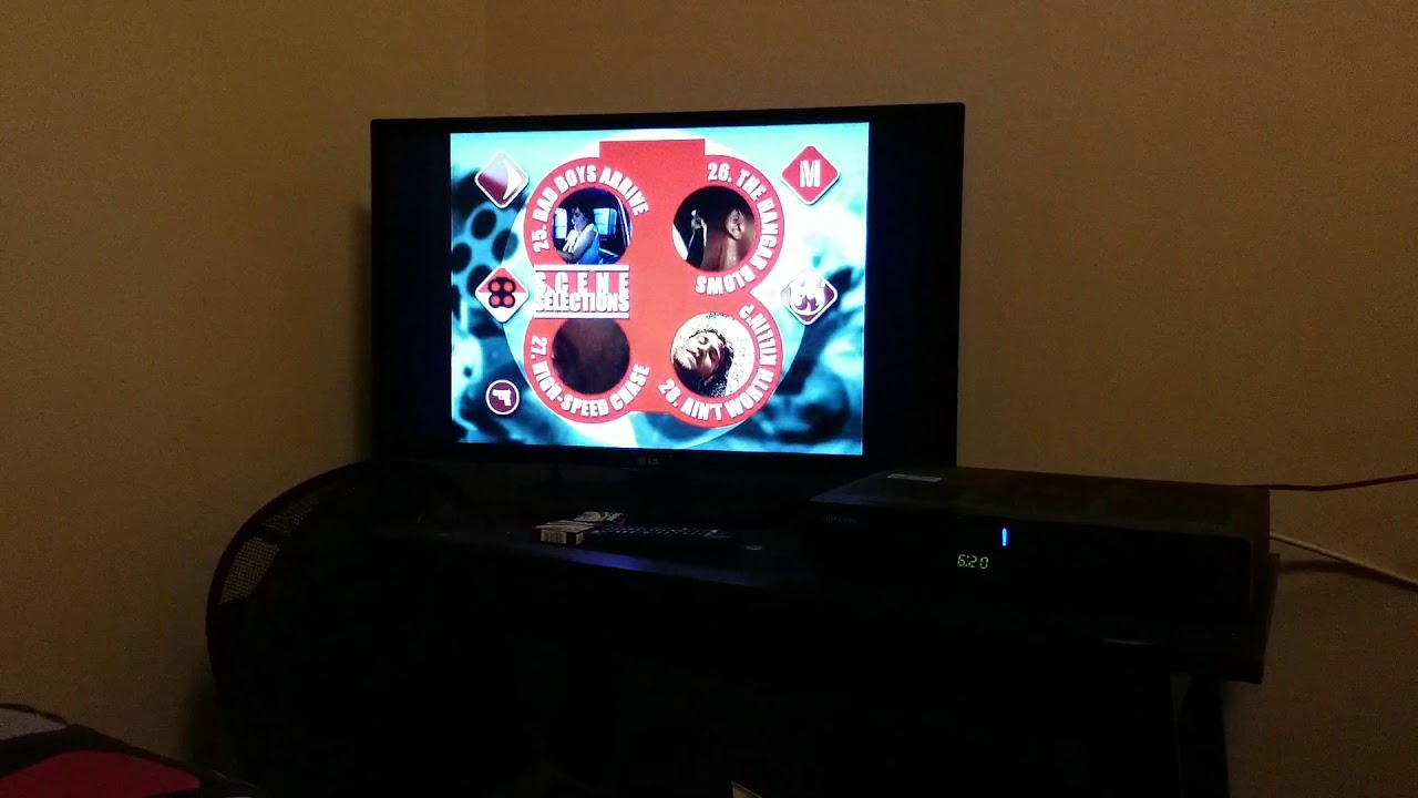 Bad Boys Dvd Menu