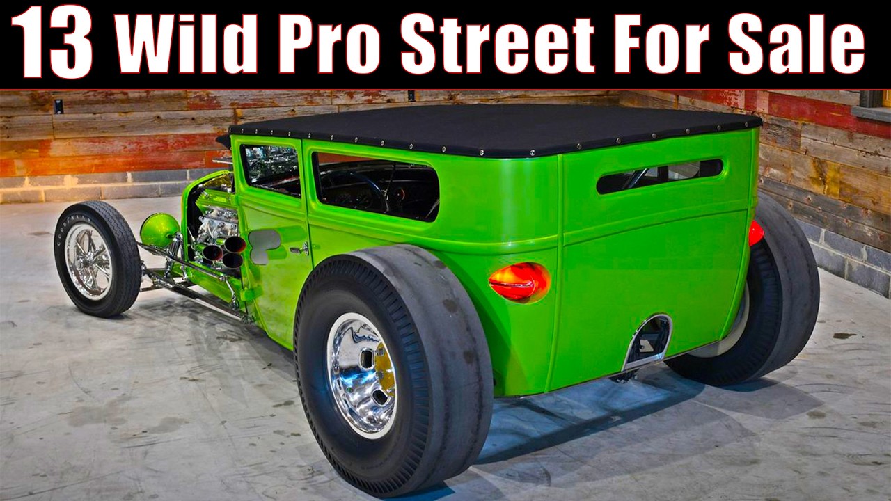 13  INSANE Hot Rods for Sale 🤯 | Brutal Classic Builds You’ve Never Seen!