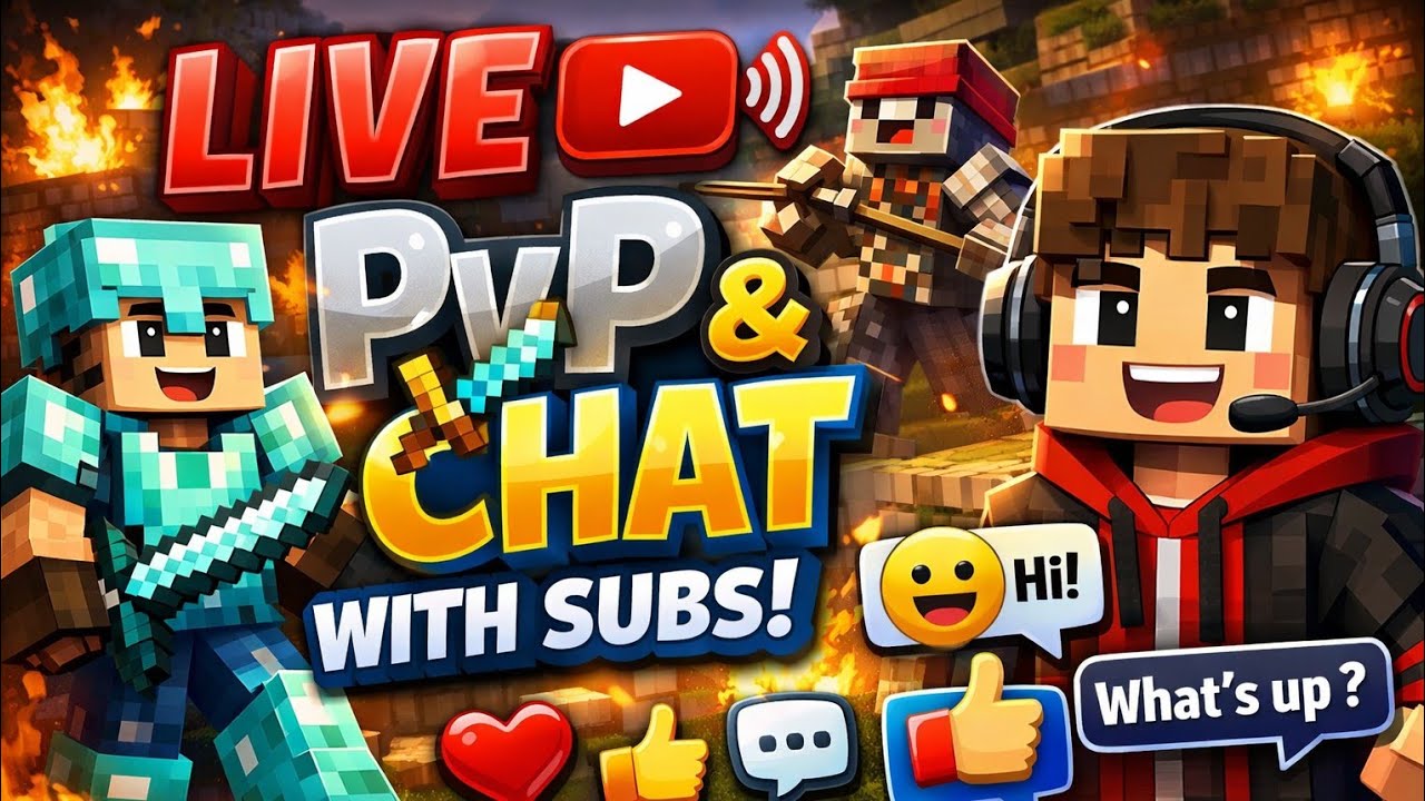 Live PVP and chatting with my subscribers♥️😂