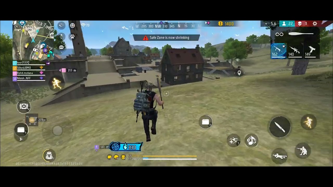 Free Fire Szuad Match Headshots 🔥💪🏻 #freefire #viral #viralvideo #freefireindia 