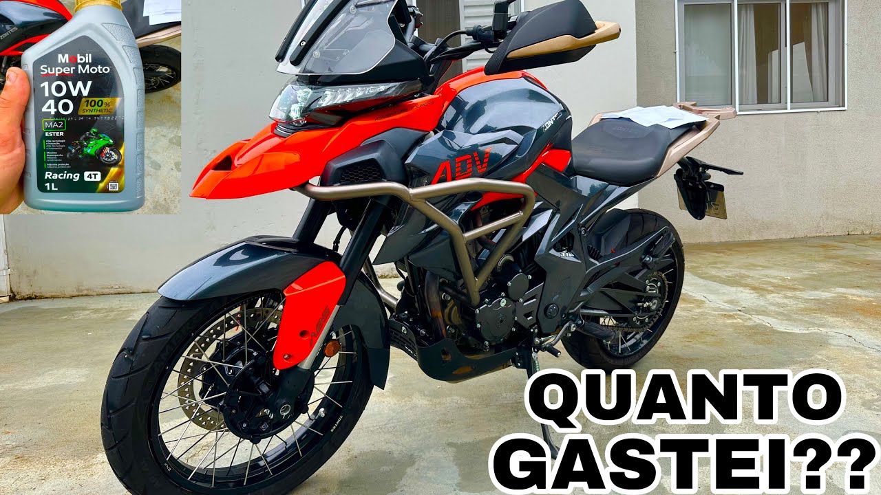 ZONTES T350X 2025 PRIMEIRA REVISÃO DE 1000KM | FICOU CARO?OQUE FOI FEITO??COMO ESTÁ A MOTO??