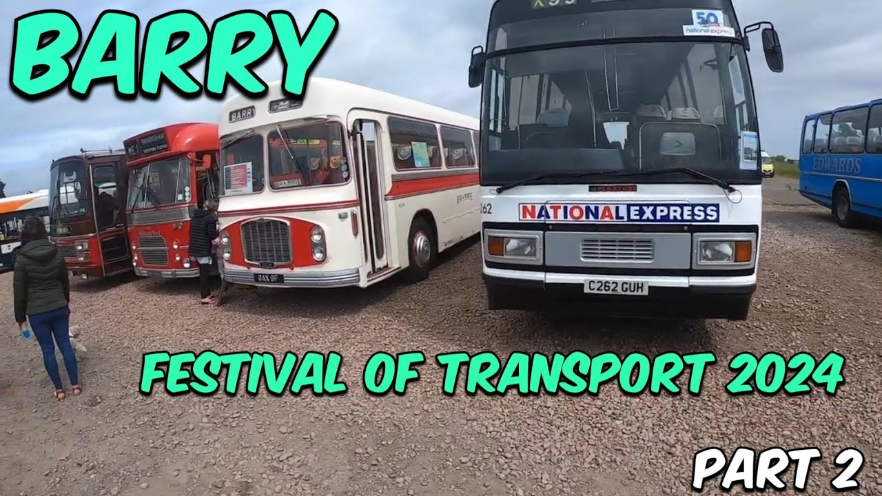 Exploring Buses & the Barry Bus Museum at the 2024 Festival of Transport | Part 2 🚌