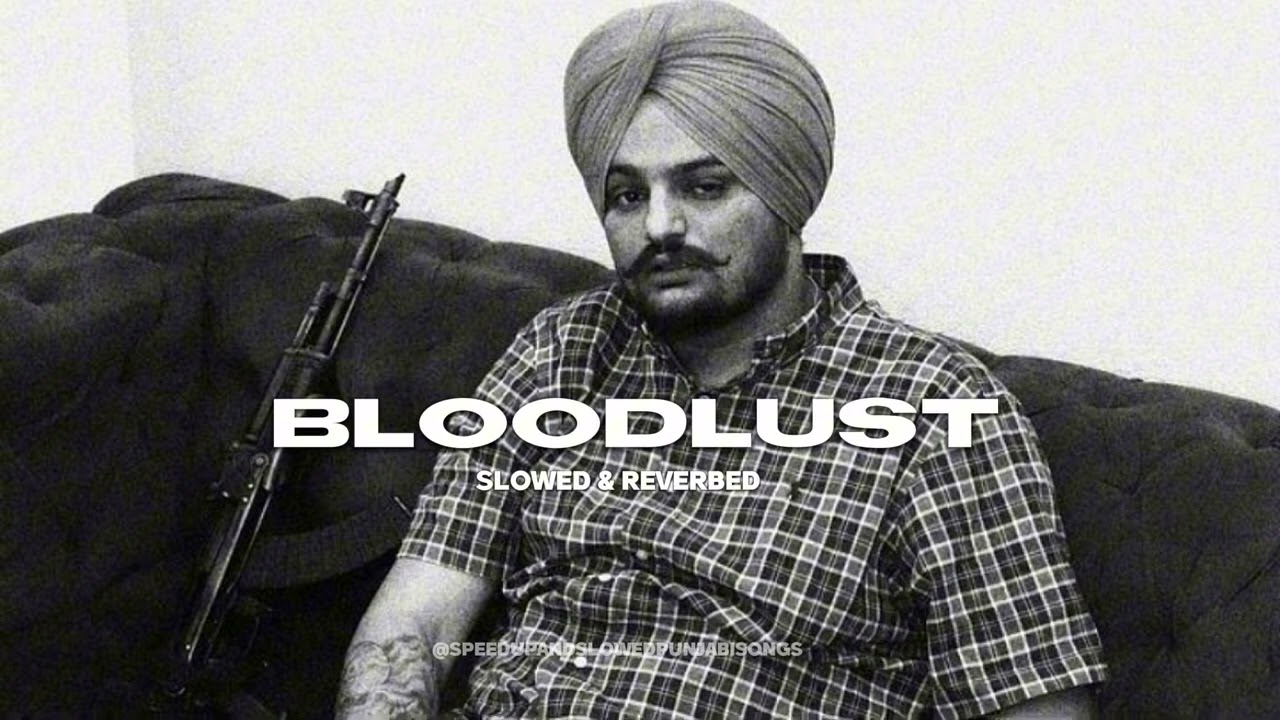 Bloodlust - Slowed & reverbed- Sidhu Moosewala
