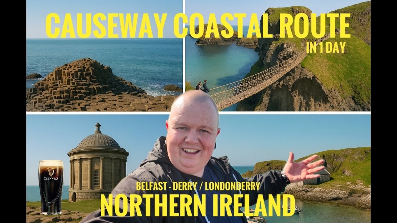 Exploring the Causeway Coastal Route, Northern Ireland - Giants Causeway, Carrick-A-Rede Rope Bridge