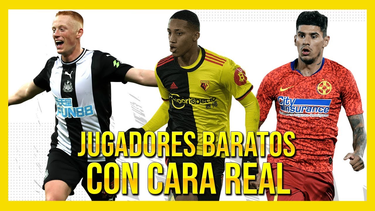 JUGADORES BARATOS con CARA ESCANEADA para MODO CARRERA en FIFA 21 parte 2