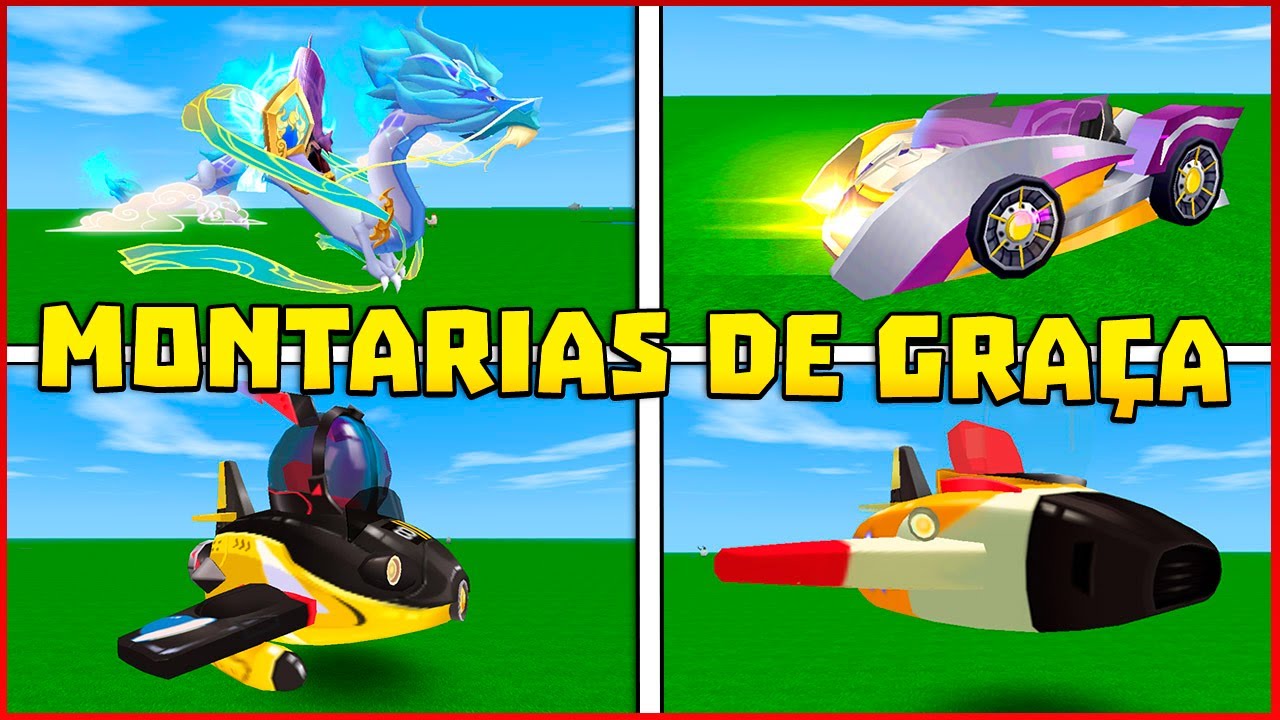 Mini World: COMO TER TODAS AS MONTARIAS DE GRAÇA