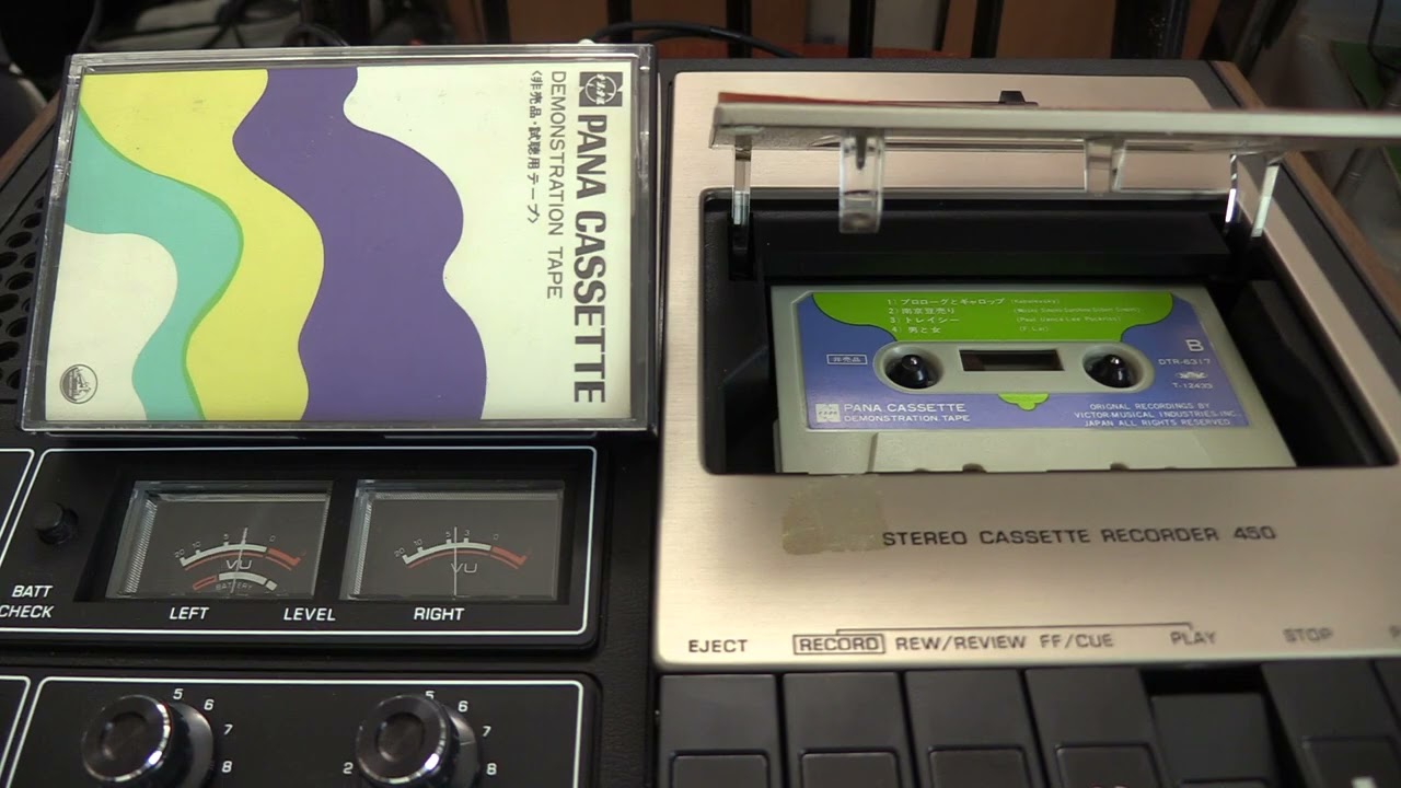ﾃﾞﾓﾝｽﾄﾚｰｼｮﾝﾃｰﾌﾟ ﾅｼｮﾅﾙ ﾊﾟﾅｶｾｯﾄ 1978年