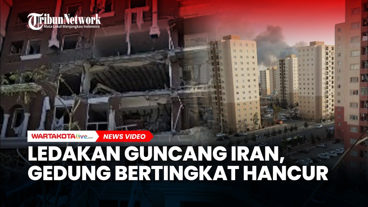 Ledakan Guncang Kota Bandar Abbas Iran, Gedung Bertingkat Hancur
