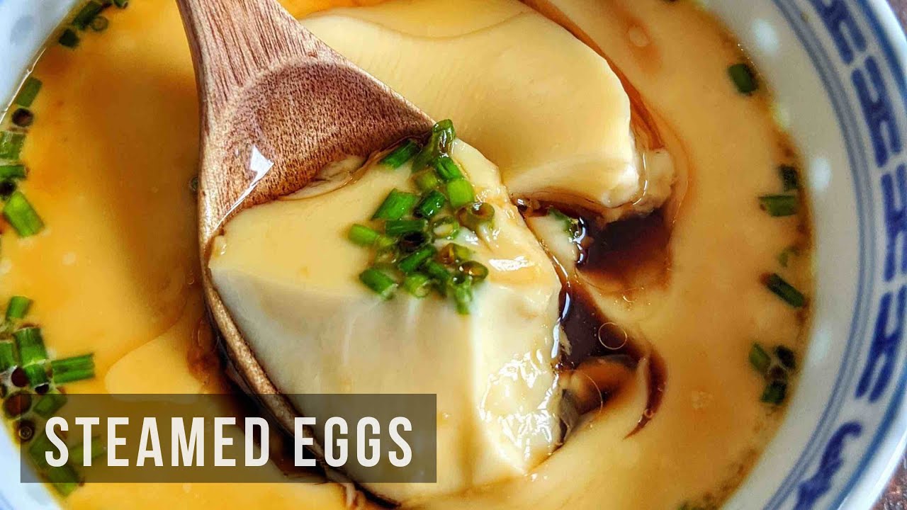 Chinese Steamed Eggs | 蒸蛋羹