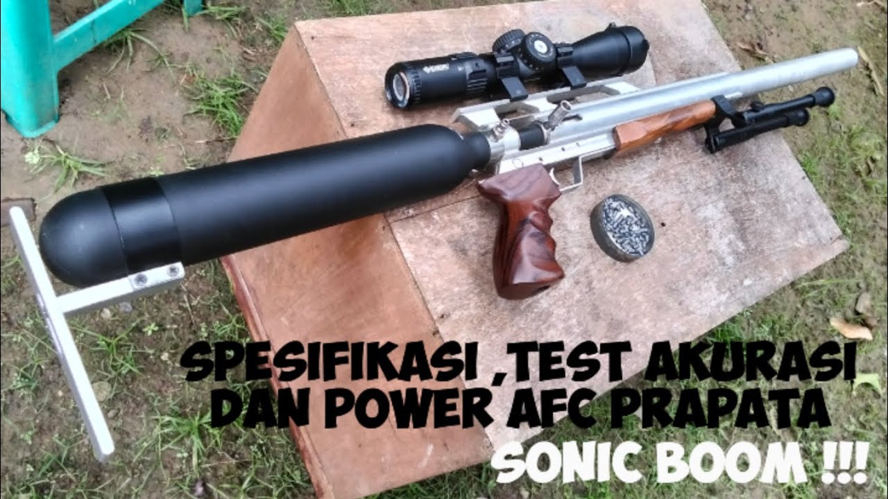 Spesifikasi dan tes akurasi Senapan AFC Prapata..SONIC 💥