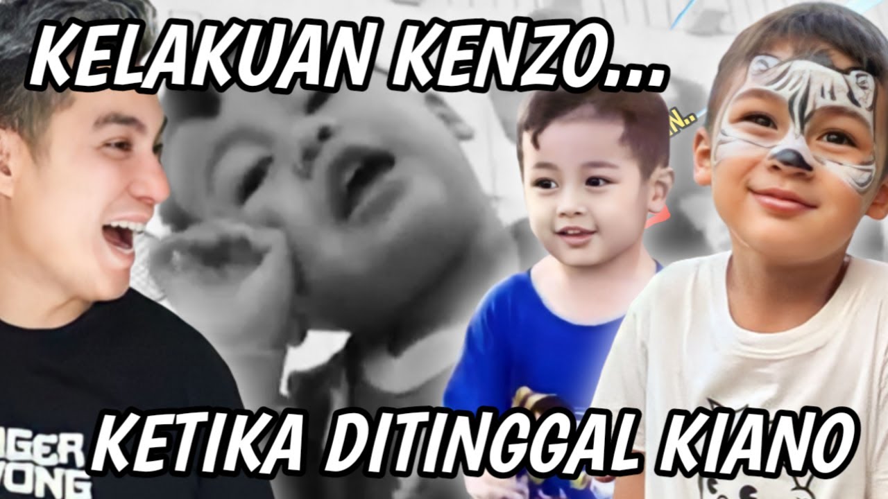 KELAKUAN UNIK KENZO ELDRAGO WONG KETIKA DITINGGAL KIANO.. ADA-ADA AJA DEH