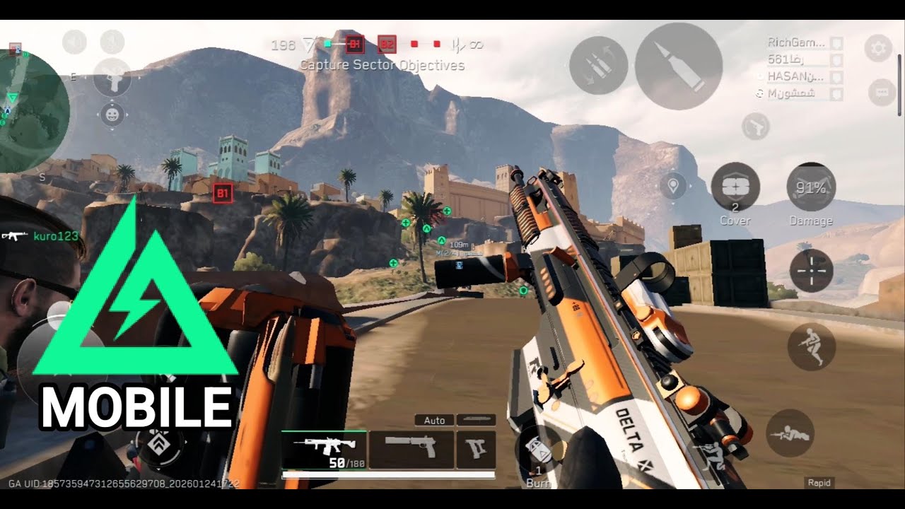 Delta Force Mobile – Attack & Defend Gameplay