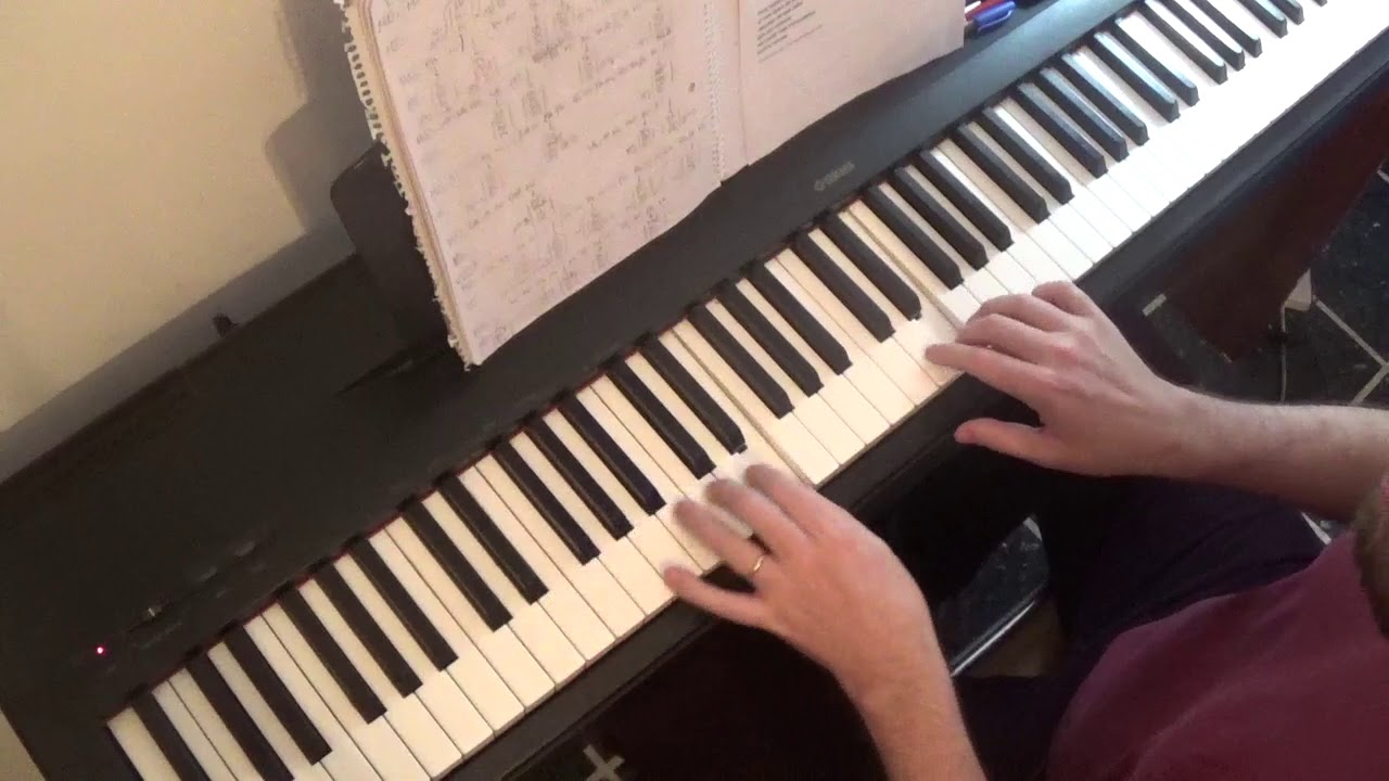 Somos novios (Bolero) Piano tutorial