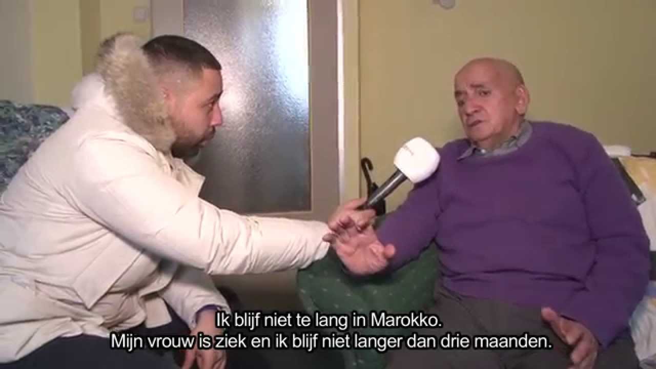 Bejaarde Marokkaanse man uit huis gezet!