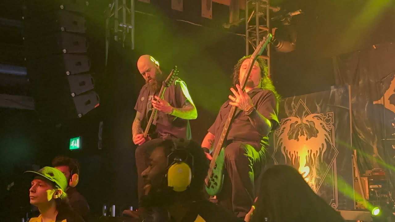 Cryptopsy - Slit Your Guts Live at the O2 Islington Academy London 24/1/26