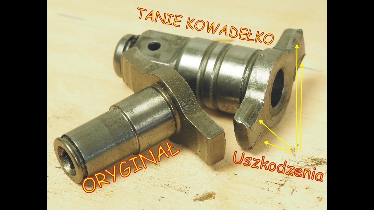 Wymiana kowadełka w zakrętarce na 1/2 kwadrat