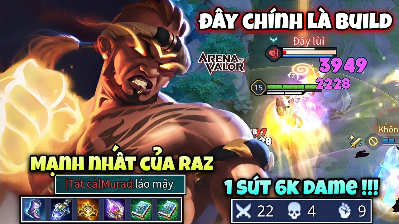 Đây Chính Là Build Mạnh Nhất Của Raz 