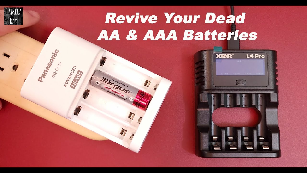 Revive Your Dead AA & AAA Batteries Using the XTAR L4 PRO Charger