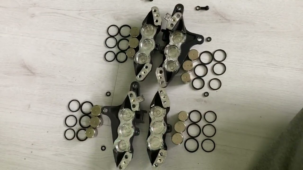 Kawasaki ZX9R, 1999, (The Joker) , Front brake