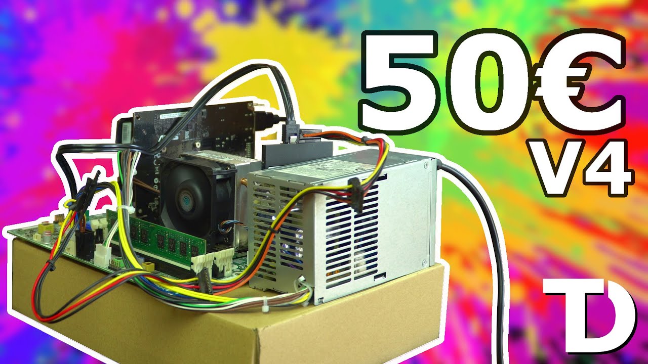 50 € Žaidimų Kompiuteris V4! (SU VAIZDO PLOKŠTE 😱)