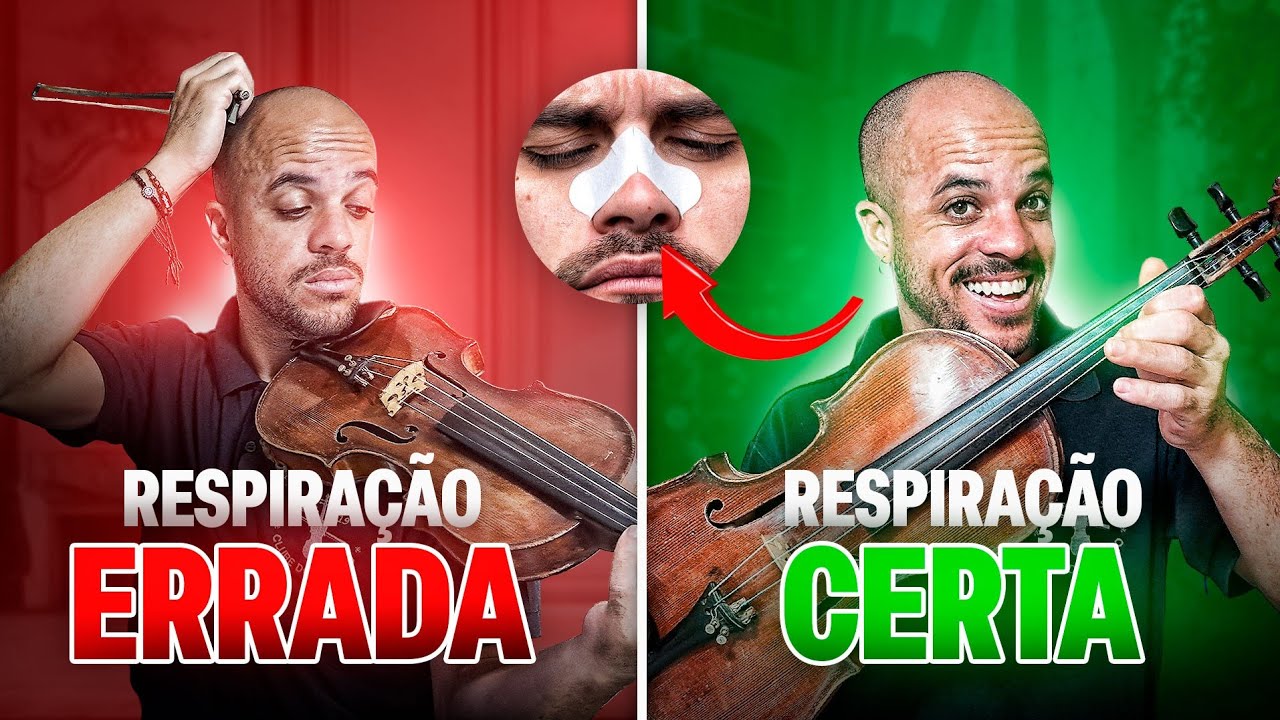 Respiração no Violino Como Tocar com Leveza e Menos Tensão /Sua Respiração Está Sabotando o Seu Som