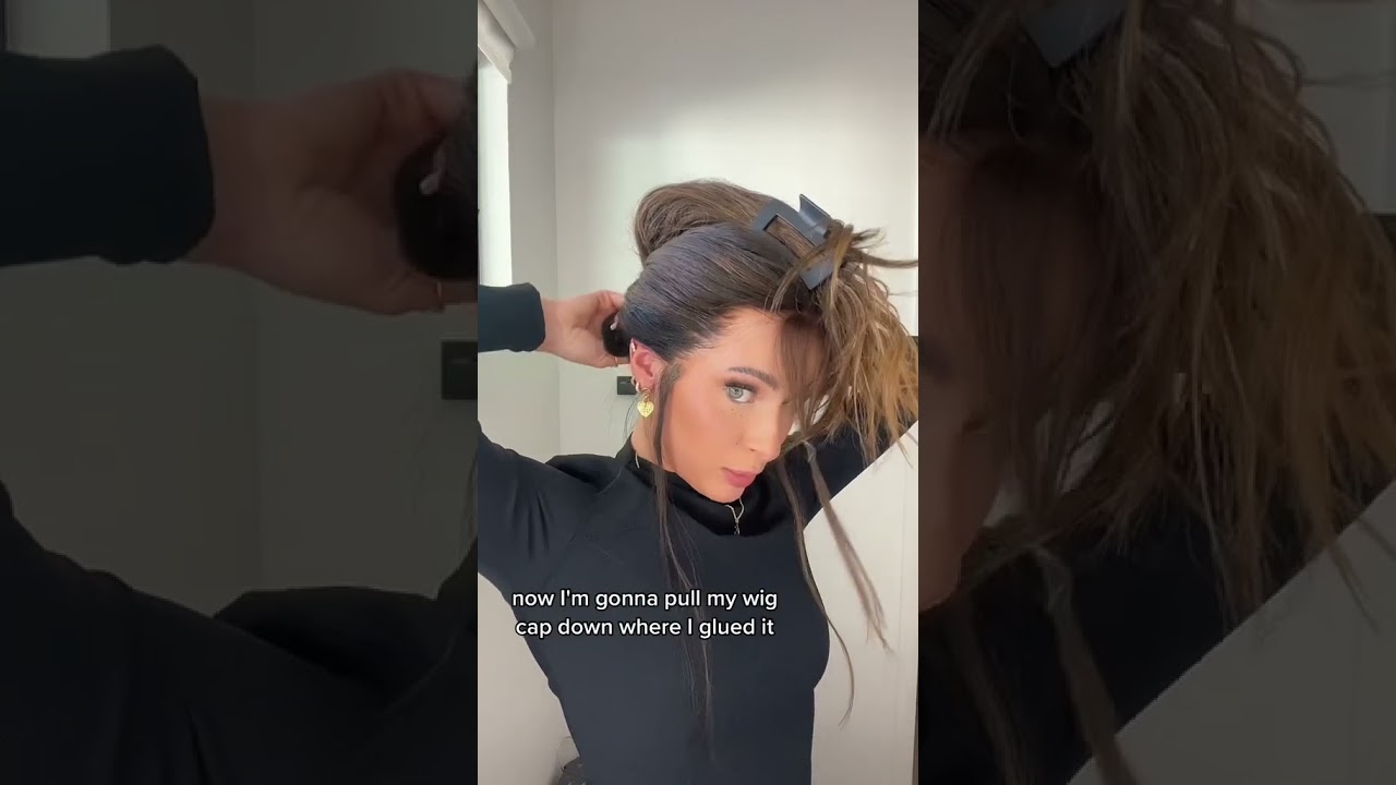 Who says you can&rsquo;t put wigs in high ponytails 💁&zwj;♀️ #wiginstall #bald #wighairstyle #wigtutorial