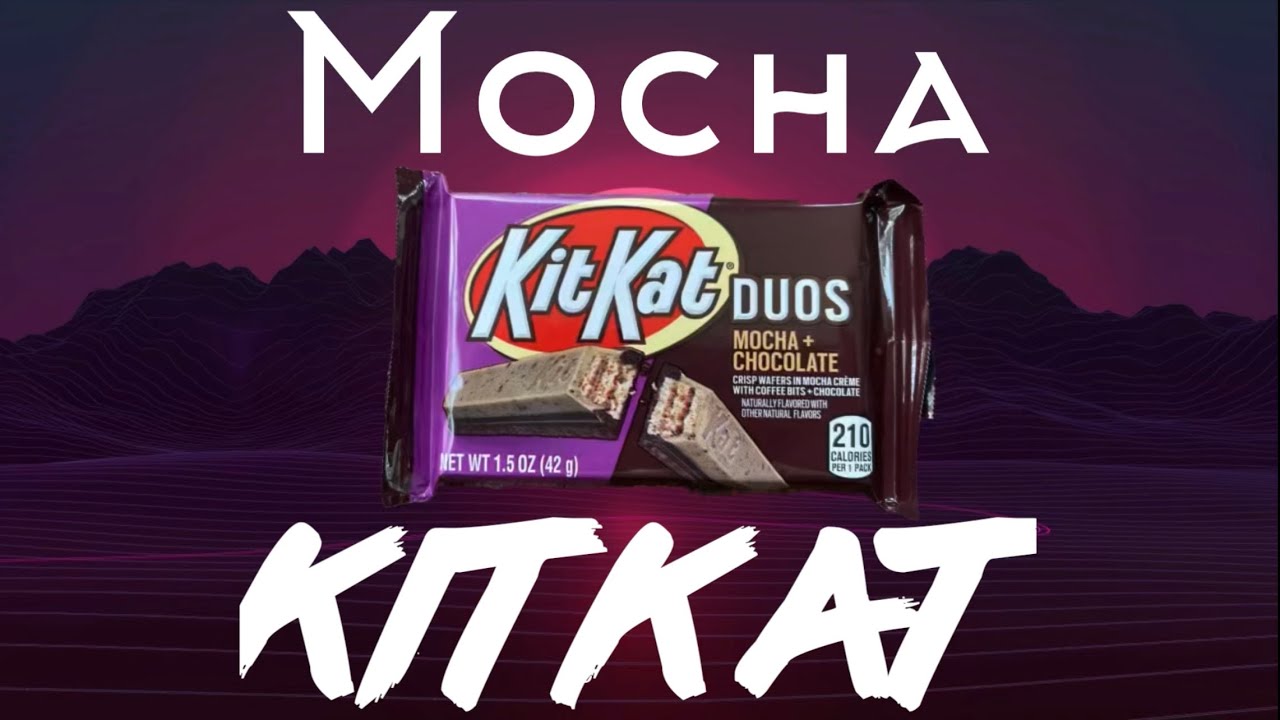 Mocha and chocolate flavored KitKat Duos taste test!