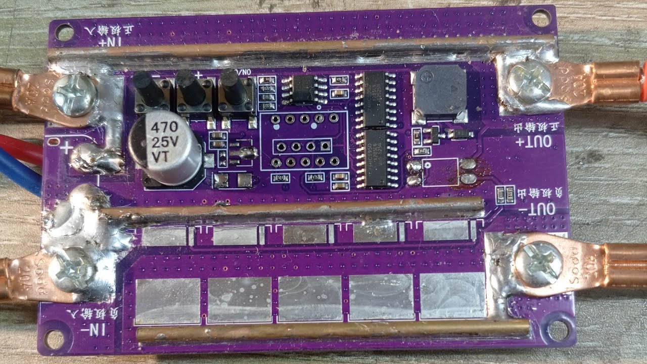 lithium battery spot welding machine modification..