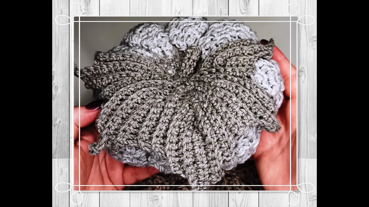 🧶🧶DUŻY LIŚĆ - KROK PO KROKU