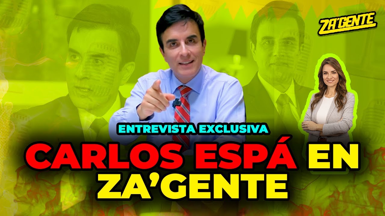 Carlos Espá en Za’Gente 😱