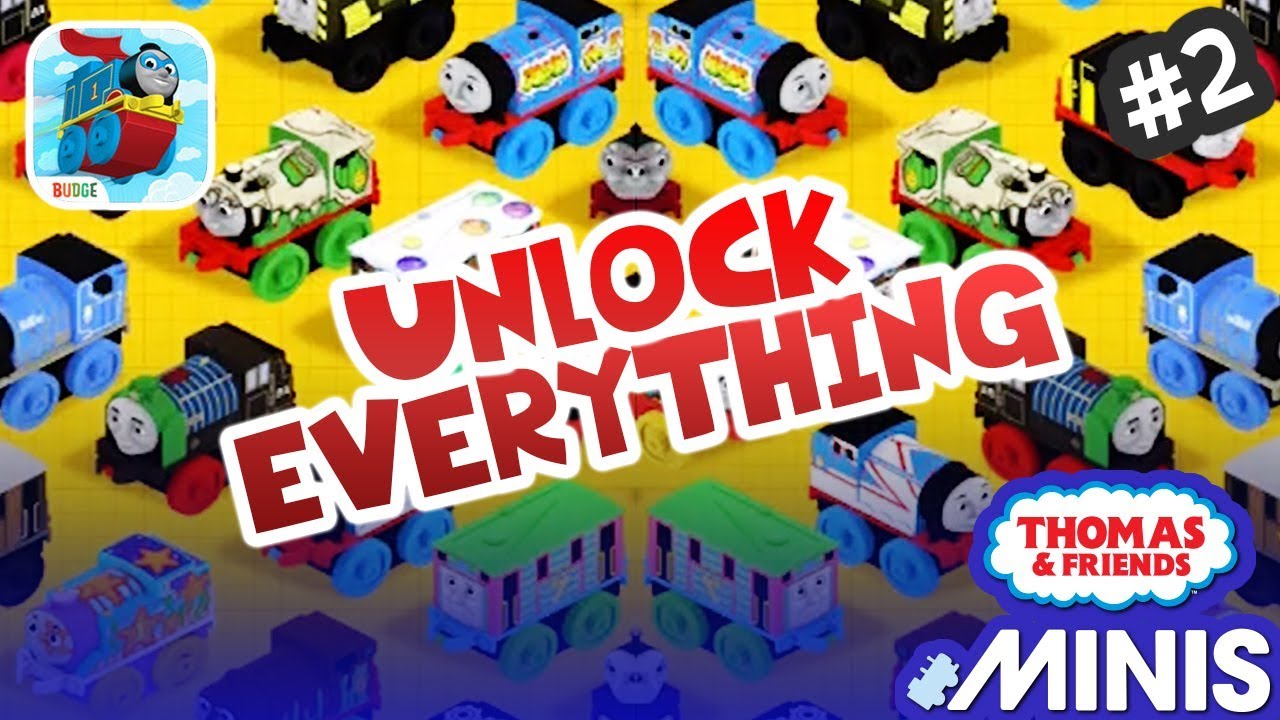 🚆 Thomas and Friends Minis #2 All TRAINS UNLOCKED! ★ iOS / Android app (By Budge) 🔑🔓