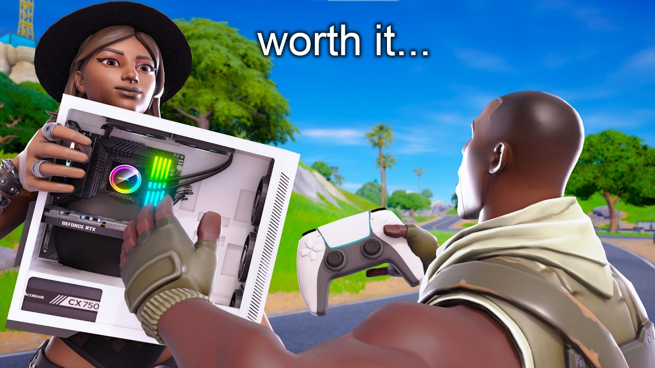 I Offered a Console Player a PC if He Could Outplace Me...