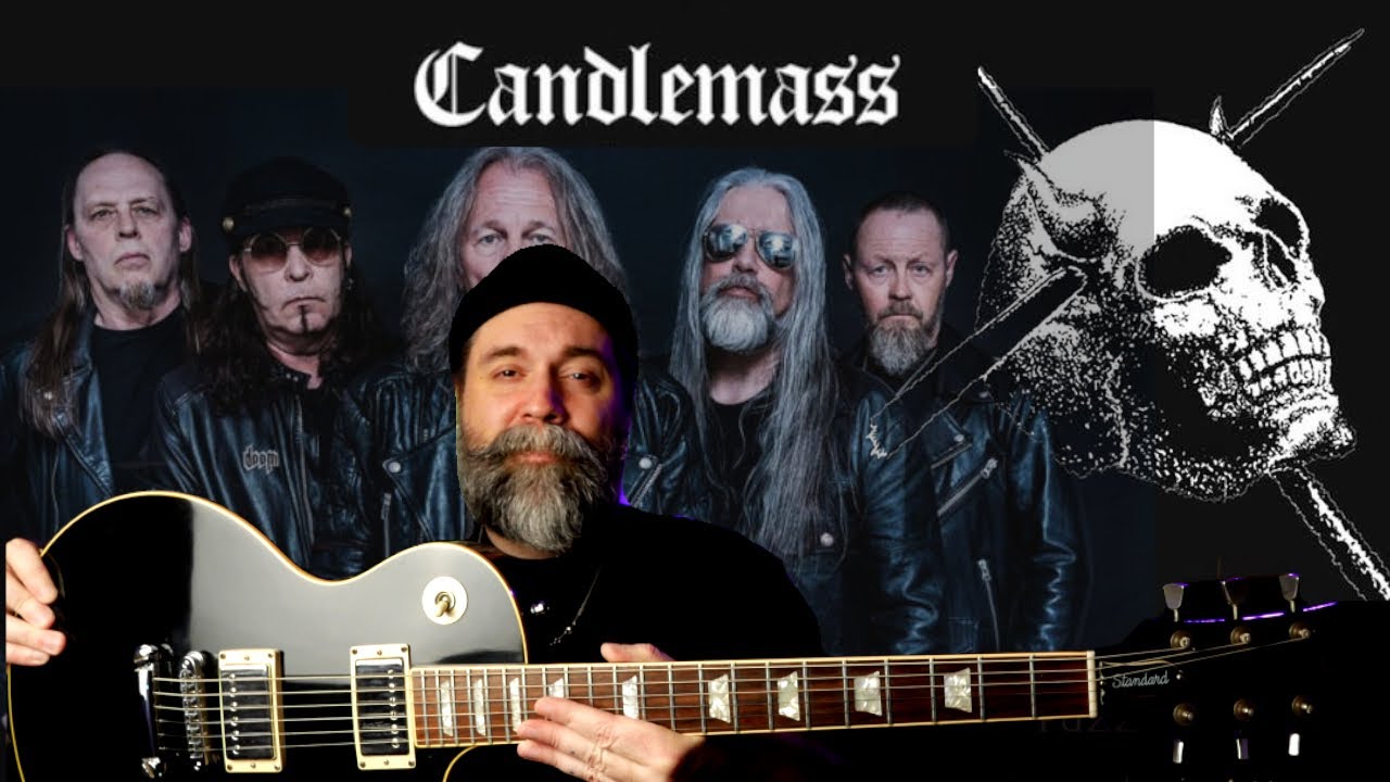Урок игры на гитаре Candlemass с табулатурой &mdash; Solitude