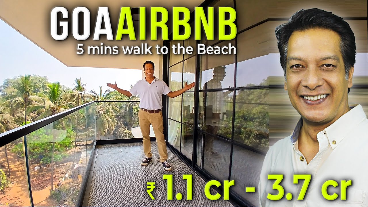 New Airbnb Apartments for Sale North Goa Candolim | 1/2/3 BHK | Goa Property for Sale