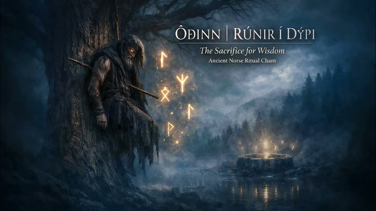 Óðinn | Rúnir Í Dýpi - The Sacrifice for Wisdom | Ancient Norse Ritual Chant