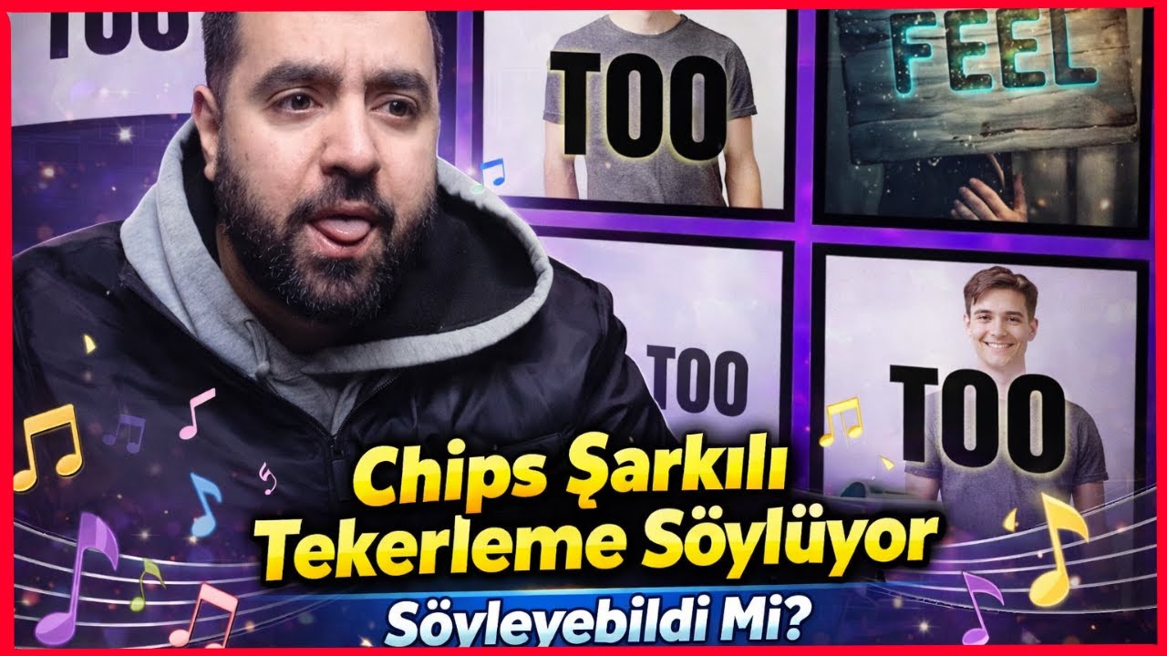 Chips&rsquo;ten Şarkılı Tekerleme Challenge 😂 | İzleyiciler Zorladı, O Denedi!