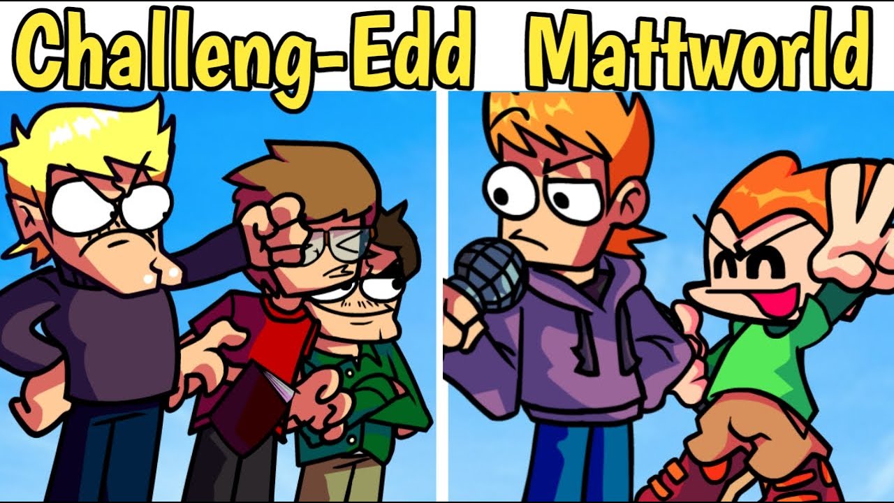 Friday Night Funkin' - CHALLENG-EDD MATTSWORLD EDD-ITION || Challeng-edd but its PICO, MATT vs MARK
